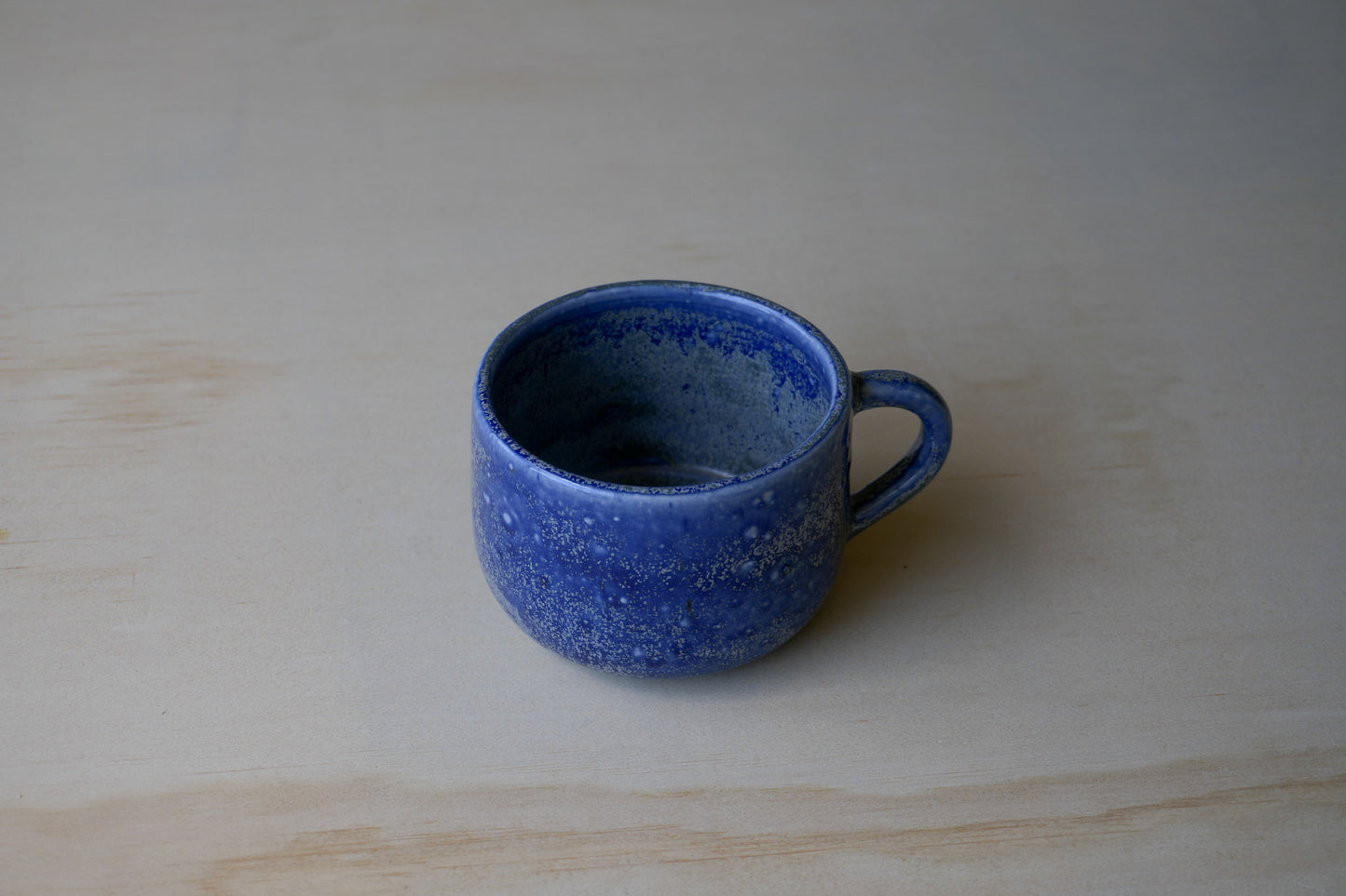 blue cup