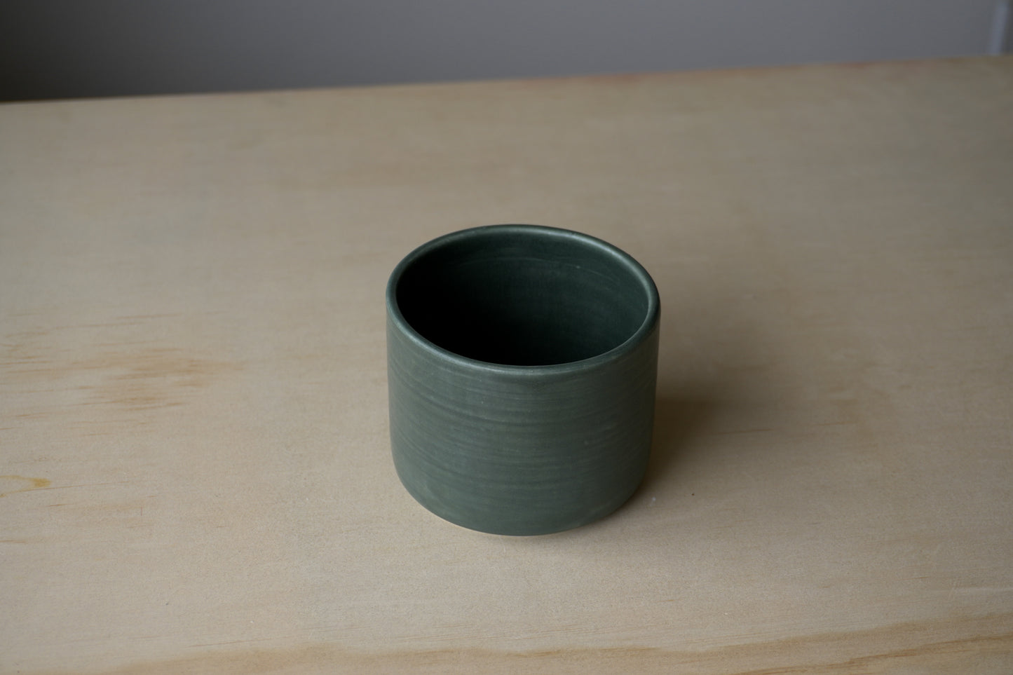 forest green vessel