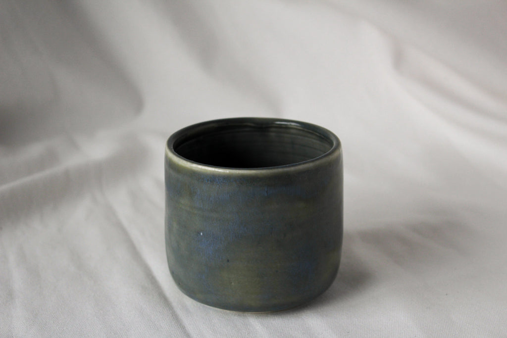 large sea green cup