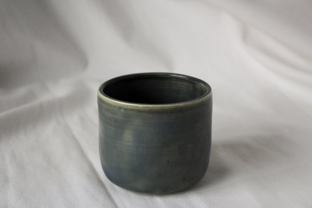 large sea green cup