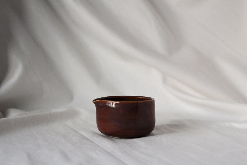 small plum matcha bowl