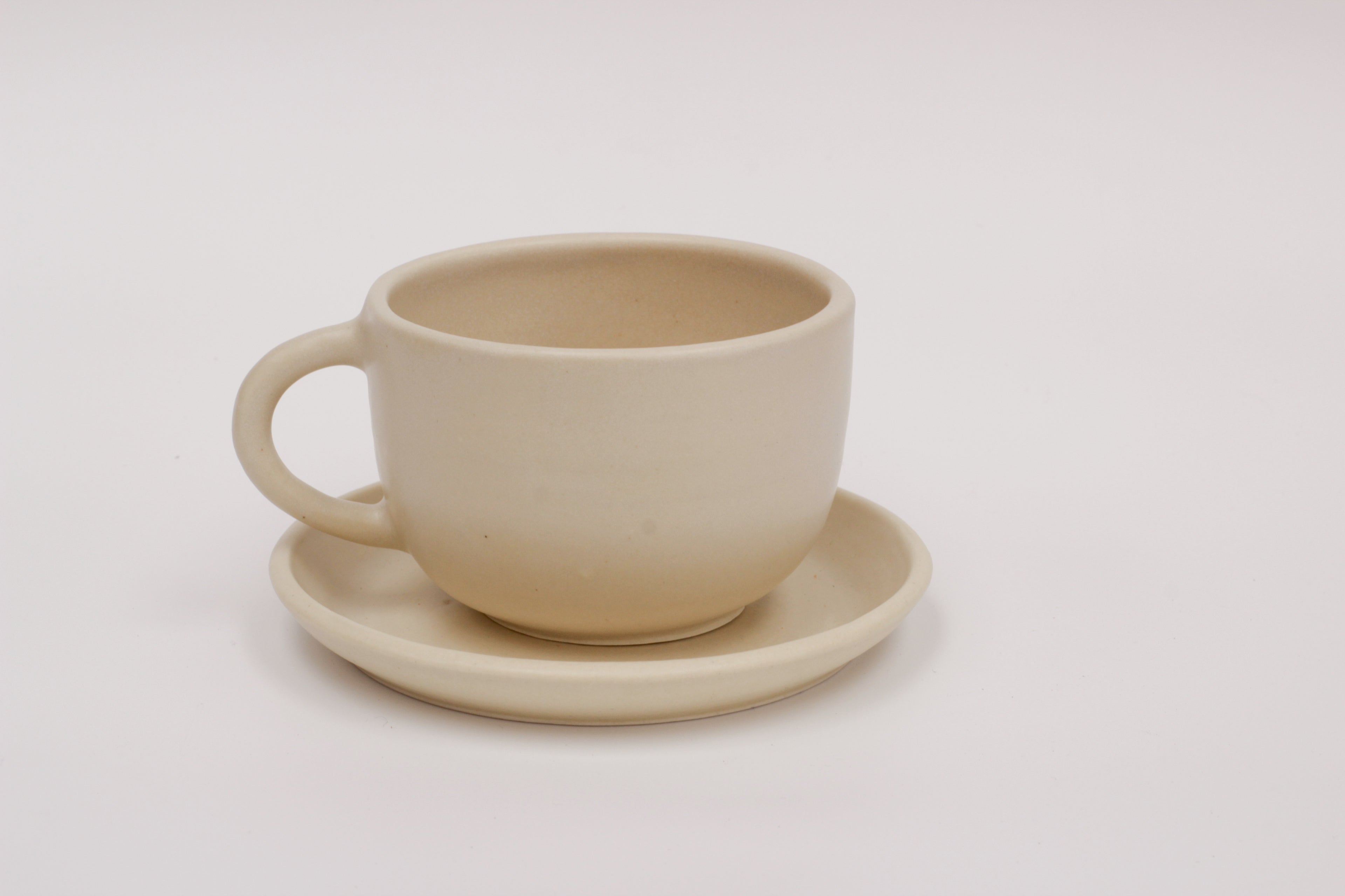 alabaster side plate / saucer