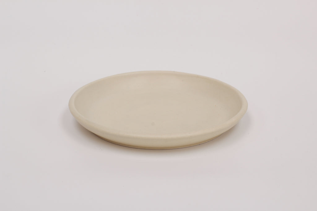 alabaster side plate / saucer
