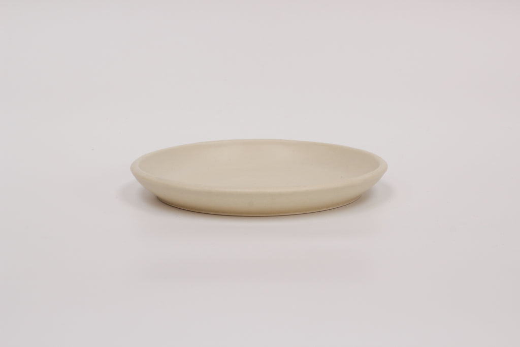 alabaster side plate / saucer
