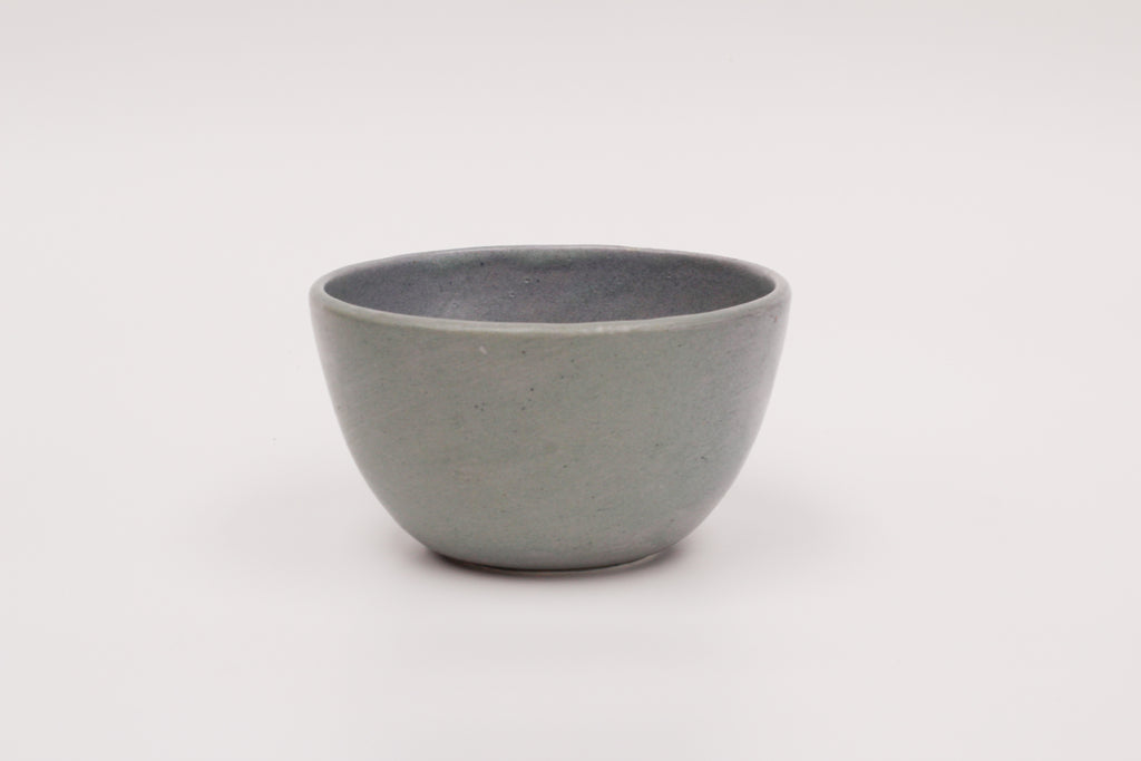 steel blue snack bowl