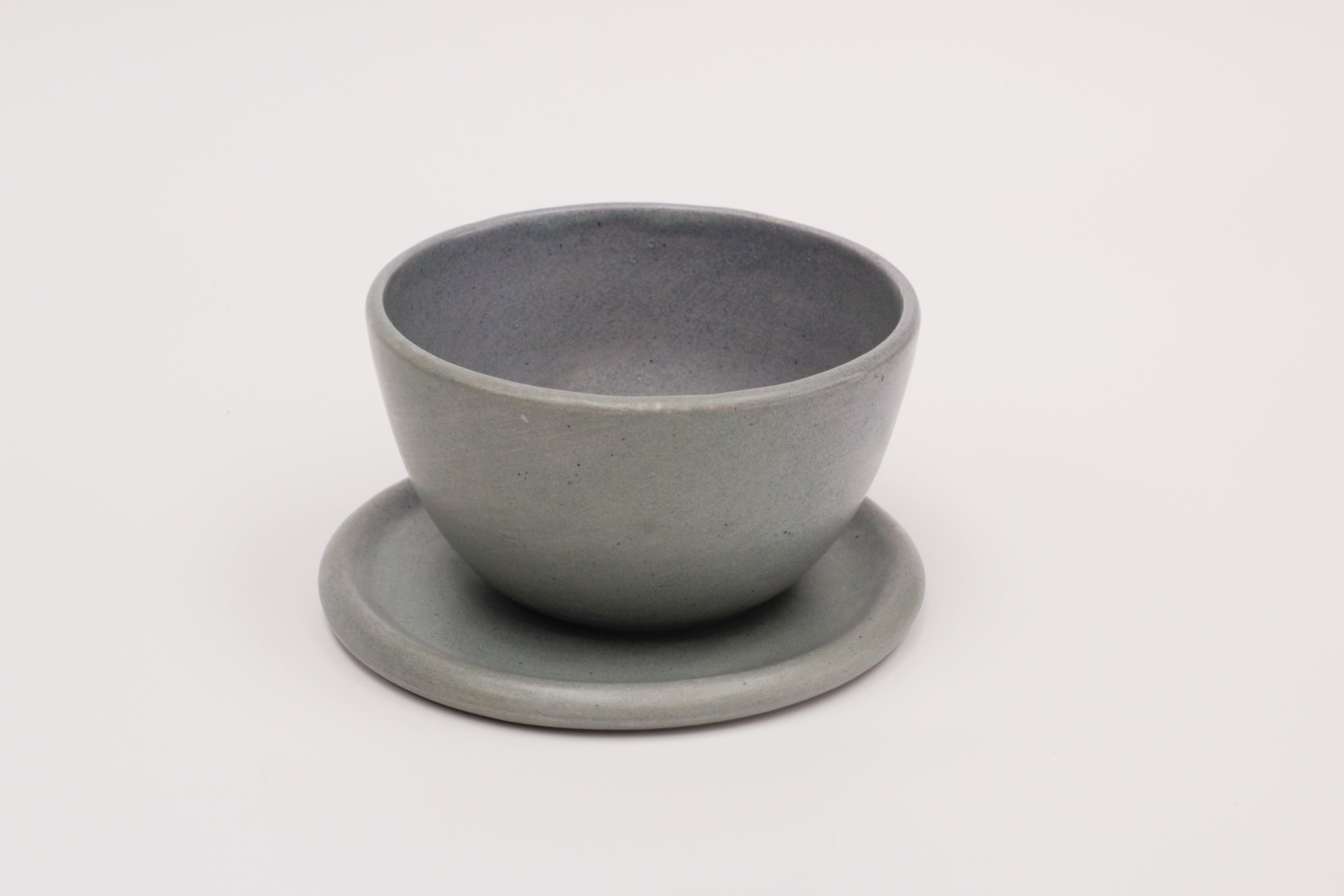 steel blue snack bowl