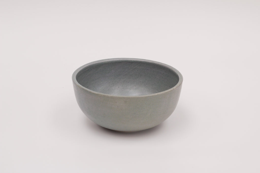 steel blue breakfast bowl