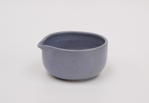 blue matcha bowl