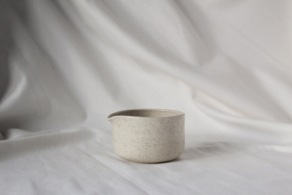speckled matcha bowl