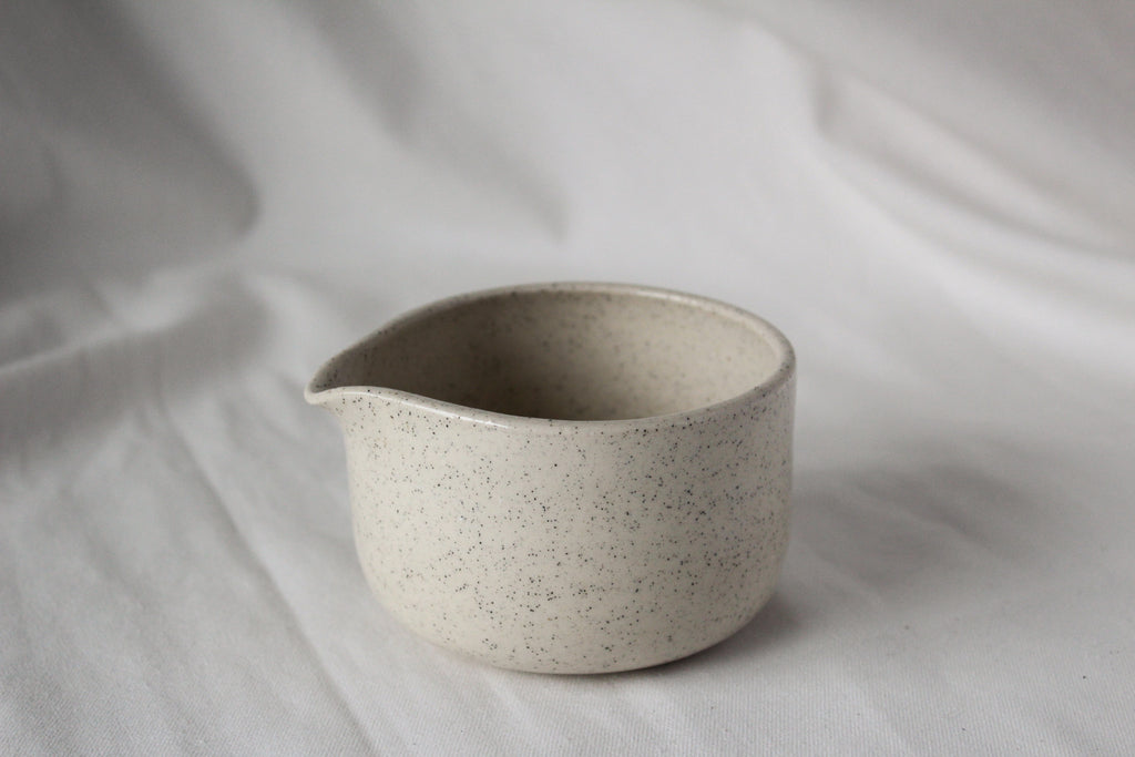 speckled matcha bowl